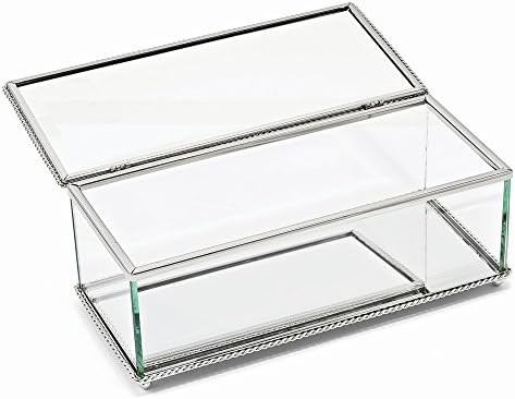 1 קופסת צירים מלבנית, זכוכית 8
