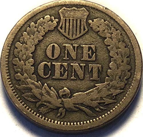1860 P הודי ראש סנט CN Penny מוכר קנס