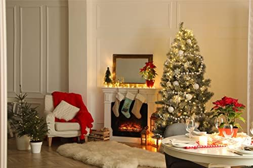 אוצרות קרוליין BB2981CS PULI עץ חג מולד שמח גרב חג מולד, אח תלויה גרביים עונת חג המולד עיצוב קישוטי חג משפחתי,