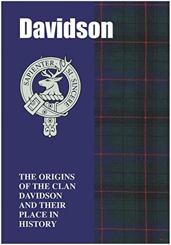 אני Luv Ltd Davidson Ancestry חוברת אבות היסטוריה קצרה של מקורות השבט הסקוטי
