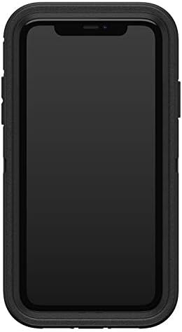 Otterbox iPhone 11 Series Series Series - אי קמעונאים/ספינות בפוליבג - שחור, מחוספס ועמיד, עם הגנת נמל, כולל קיקטנד קליפ נרתיק