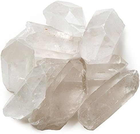אבני חן מהפנטות חומרים: 5 קילוגרם אבן גביש מחוספסת בגודל גדול - 2-3 אינץ 'ממוצע - גבישים טבעיים וסלעים טבעיים גולמיים לטיפוליד, לליד,