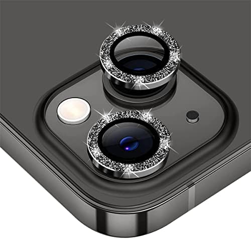 סואומן 2-מארז לאייפון 13 מיני 5.4 אינץ '/ 13 6.1 אינץ 'מגן עדשות מצלמה, כיסוי מצלמה מעגל זכוכית מחוסמת לאייפון 13 מיני 5.4 אינץ' / 13