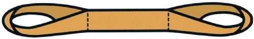 Stren Flex EET1-901CW-4 סוג 4 ניילון כבד ניילון מעוות עין ועין עטוף לחלוטין קלע ברשת, 1 רובד, יכולת עומס אנכית של 1600 פאונד, 4 'אורך