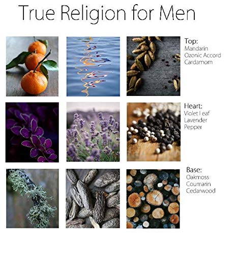 דת אמיתית על ידי דת אמיתית לגברים. או דה טואלט ספריי 3.4-אונקיה