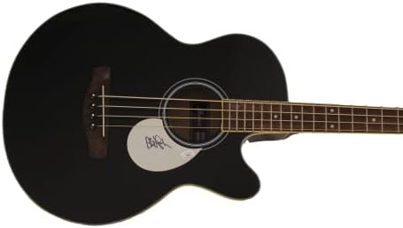 פיל לשה חתם על חתימה בגודל מלא איבנז גיטרה בס אקוסטית ב/ ג 'יימס ספנס ג' יי. אס. איי אימות-גרייטפול דד חבר מייסד עם ג ' רי גרסיה, בוב