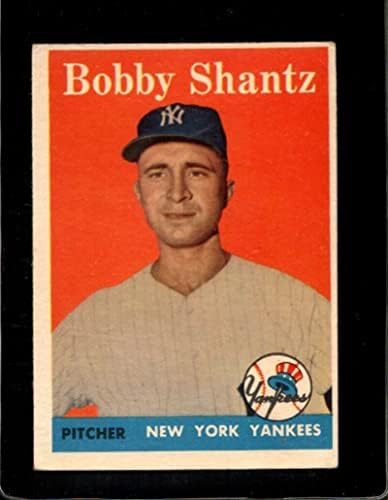 בייסבול MLB 1958 Topps 419 בובי שנץ vg Yankees