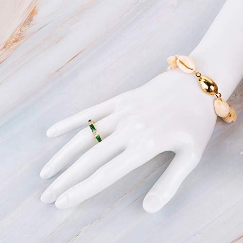 יד בובה נשית לצמיד תכשיטים טבעת כפפות מחזיק עמידה מציאותית, לבנה