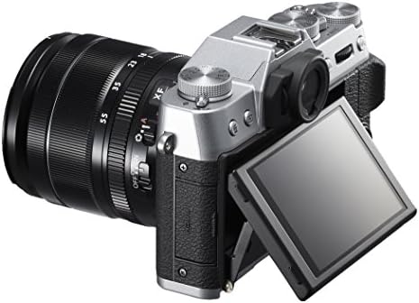 פוג ' יפילם אקס-טי 10 ערכת מצלמה דיגיטלית ללא מראה כסופה עם עדשת מצלמה דיגיטלית 18-55 מ מ 2.8-4.0 ר