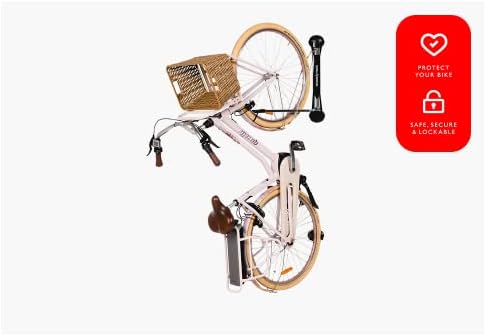 מתלה אופניים SteadyRack - eBike - פתרון אחסון מתלה אופניים רכוב על קיר לבית, למוסך או לפארק האופניים