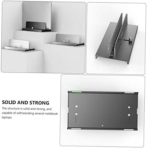 מפול 1 pc מחברת Stand Stand Mount Tablet עבור שולחן מחשב נייד אנכי מעמד מחשב נייד מחשב נייד טבליות אנכיות מעמד אנכי מחשב נייד תמיכה אנכית