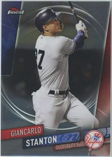 2019 הטוב ביותר 125 Giancarlo Stanton ניו יורק ינקי SP הדפס קצר MLB כרטיס מסחר בייסבול