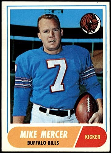 1968 Topps 123 Mike Mercer Buffalo Bills Ex/MT Bills St