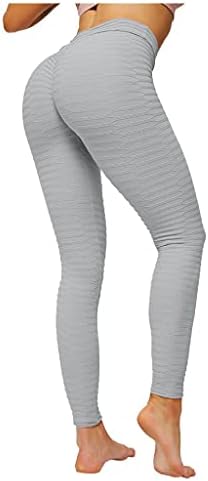 מכנסי יוגה מותניים גבוהים של Bifuton לנשים, נשים רזות ונמתחות של נשים מכניסות אימון חותלות יוגה טייץ 'הרמת התחת