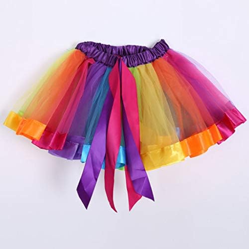 חצאיות נשים חצאיות מרובות צבעיות לנשים חצאיות ריקודים אלסטיות טרנדי