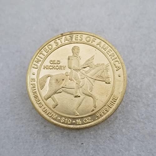 מלאכות עתיקות של צ'ינגפנג אמריקאיות 2008 מטבעות זהב כסף כסף כסף עגול סחר חוץ אוסף סחר חוץ