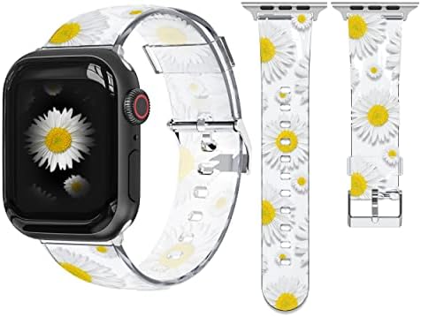 תואם לג'לי להקת שעון Apple Watch לנשים 38 ממ 40 ממ 41 ממ, 42 ממ, 44 ממ 45 ממ 49 ממ, נשים קריסטל ספורט תואם לסדרת Apple Watch Uwatch Ultra
