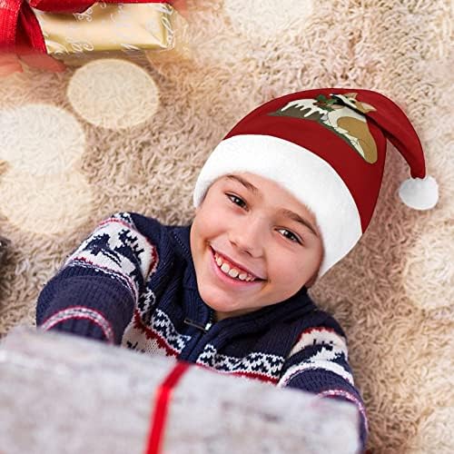 חג המולד קורגי חג המולד כובע אישית סנטה כובע מצחיק חג המולד קישוטים