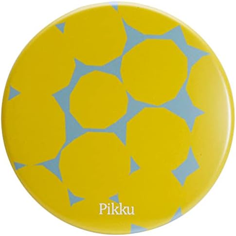 גנדאי היאקה פיקו א468 מראה עגולה, נקודות, צהוב 76 / וואט 3.5 על 3.9 אינץ