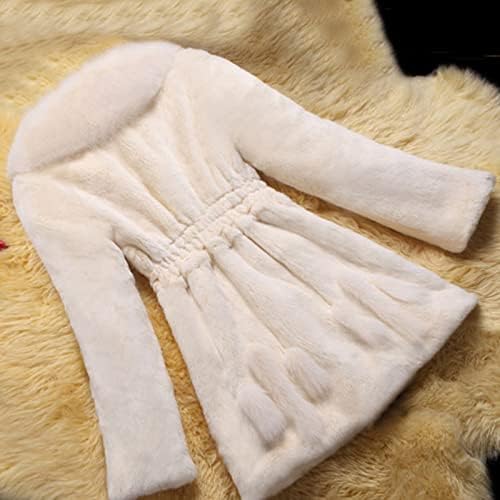 חורף חורף שרוול ארוך בגדים מוצקים לנשים בגודל פלוס נשים מעיל מעיל קטיפה קטיפה ז'קט לבן חם ורך חורף רך