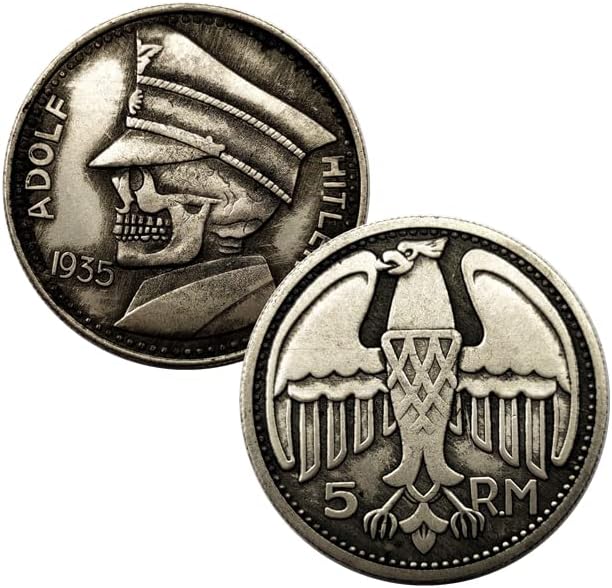 פרעה מצרי פטרון קדוש הקלה מטבע נודדים אנוביס הורוס ראש נשר רטרו סילבר דולר מטבע