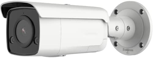DS-2CD2T86G2-ISU/SL 8MP 4K 2.8 ממ לוחם כהה ACU Sense Sense Strobe אור ומצלמת כדור אזהרה נשמעת עם 60 מ 'IR ומיקרופון מובנה ורמקול