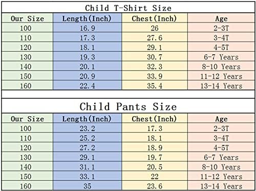 UMOCAN KID כדורגל כוכב גרפיקה 2 אימונית אימונית הגדרת צמרות שרוול קצר ומכנסי ריצה חולצה קלאסית לחולצה לילד