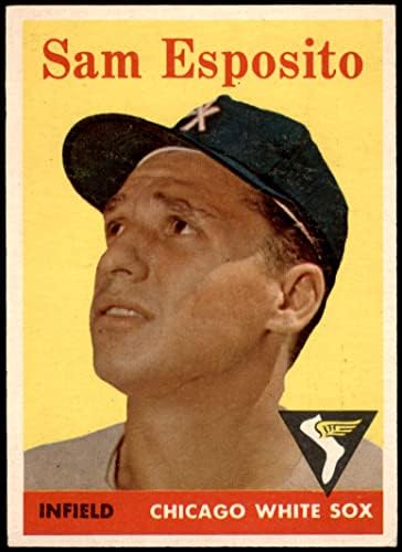 1958 Topps 425 Sammy Esposito Chicago White Sox Ex/MT+ White Sox