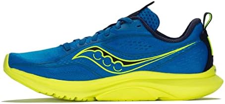 Saucony's Men's Kinvara 13 נעלי ספורט, כחול/צהוב, 9.5