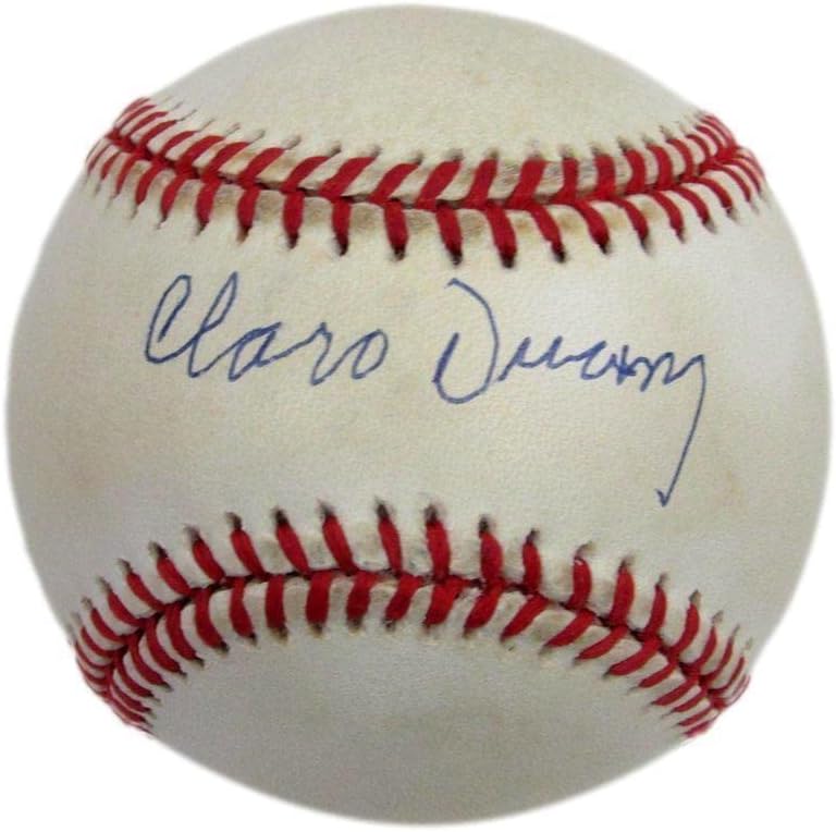 קלארו דואני חתם על ליגת הכושי בייסבול ניו יורק קובנים PSA/DNA - כדורי בייסבול חתימה