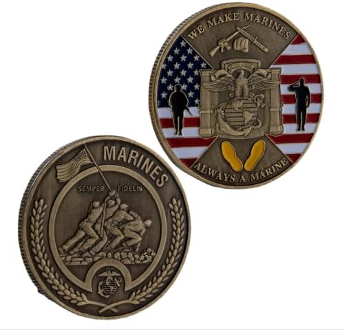 מטבעות אמריקאיות תקיפה של צבא ארהב תקיפה מצופה זהב מטבע מטבע מטבע מטבע מטבע מאוורר צבאי מדליית מתכת של אוסף תהליכי צבע מדליית כבוד