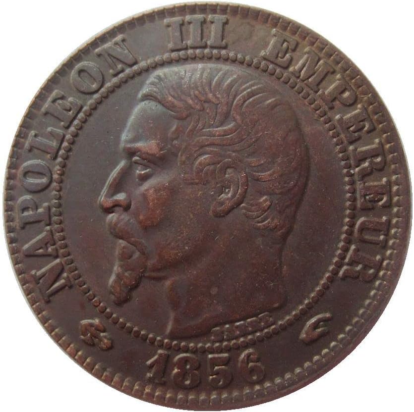 5 סנטימטרים 1853-1857 מטבע זיכרון עותק זר צרפתי