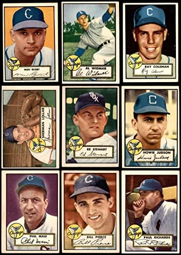 1952 Topps Chicago White Sox מספר צוות נמוך