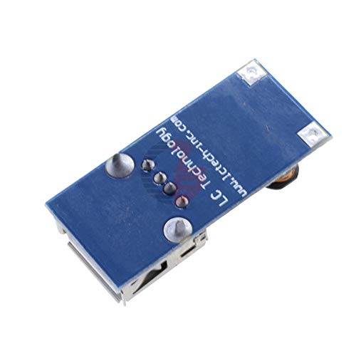 ממיר מתח DC-DC USB ממיר שלב מעלה מודול שנאי חשמל בוסטר 600mA PFM בקרת Mini מתח מתח 0.9V-5V עד 5V