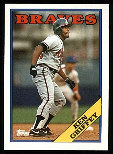 1988 Topps 443 Ken Griffey Atlanta Braves NM/MT Braves