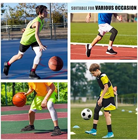 טייץ דחיסת רגליים אחד של Runhit Boy חותלות להוקי כדורסל המריץ את הנוער לילדים מכנסיים אתלטים שכבת בסיס ספורט