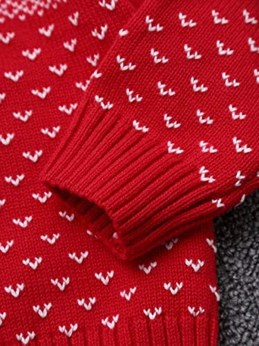 פעוטות חינם תינוקות בנות בנות כפתור סוודר מטה בחג המולד סרוג קרדיגנים מעיל חורף