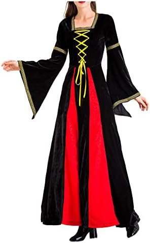 רנסנס תלבושות נשים מימי הביניים תחתונית שמלת איכר חולצות התלקחות שרוול אירי תחת שמלת ליל כל הקדושים קוספליי שמלות