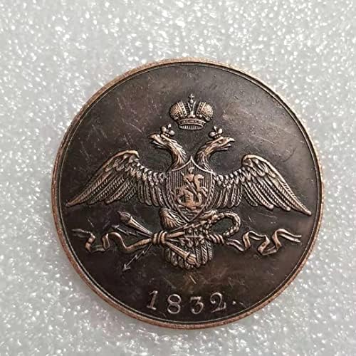 חפצים עתיקים 1830 רוסית 10 מטבעות קוריאניות מטבע זיכרון 1402
