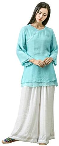KSUA ביגוד סיני מסורתי נשים טאי צ'י בגדים זן מדיטציה אחידה קונג פו בגדים לאומנויות לחימה צ'יגונג