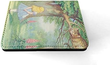 סיפור אגדות וינטג 'ישן צ'שייר Cheshire Cat Flip Tablet כיסוי לכיסוי של Apple iPad Mini
