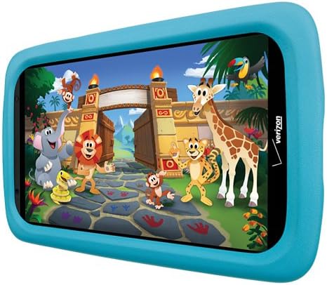 מארז קצף של Verizon Ellipsis Case ידידותי לילדים לטאבלט לילדים Ellipsis - כחול
