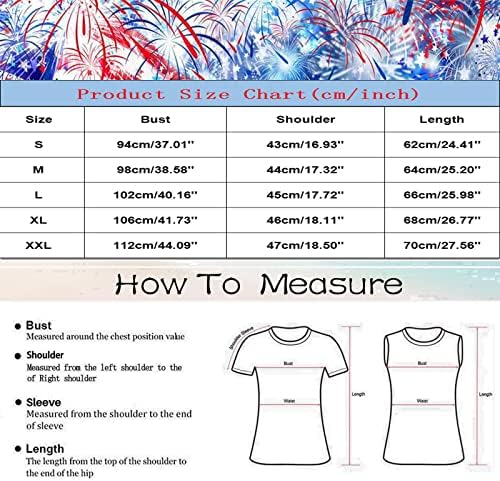 4 ביולי חולצות לנשים דגל אמריקאי קיץ ללא שרוולים גופיות צוואר כוכבים פסים טוניקות חולצות חולצות טיז מזדמנים