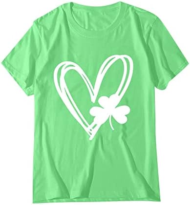 Fandream St. Patricks חולצות טיז 2023 שרוול קצר חולצות רגוע