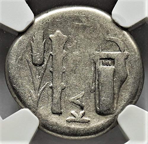 GR 3rd-2-2nd menters לפני הספירה יוון עתיקה עיירה יוונית יוונית Callatis אותנטית עתיקה מטבע כסף DRACHM טוב מאוד NGC