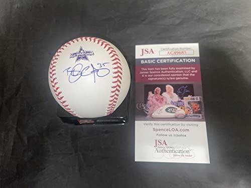 ברנדון קרופורד החתום על רולינגס 2021 ענקיות SF Baseball SF של כל הכוכבים JSA - כדורי בייסבול חתימה