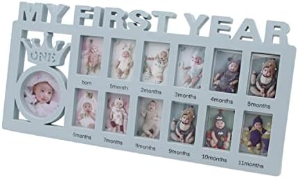 מיקיו השנה הראשונה שלי יילוד מסגרת שמירת מזכרת 12 חודשים מסגרות צילום מסגרות אמהות אמהות אמהות אביזר מתנות למקלחת לתינוק