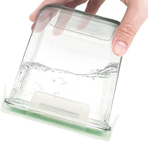 Lakikabdh Bento Bento צורה עגולה קופסת אחסון מזון זכוכית למשפחה, חימום מיקרוגל אפשרי
