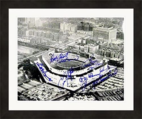 מחסן חתימה 625126 ניו יורק ינקי אצטדיון חתימה על חתימה ממוסגר 11 x 14 אינץ