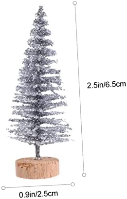 Soimiss 24 יחידות קישוט עץ חג המולד ערכות קישוט עיצוב עץ קישוטי העץ העץ עץ חג המולד עיצוב חג המולד שולחן מרכזי עץ אורן חג המולד עצי חג